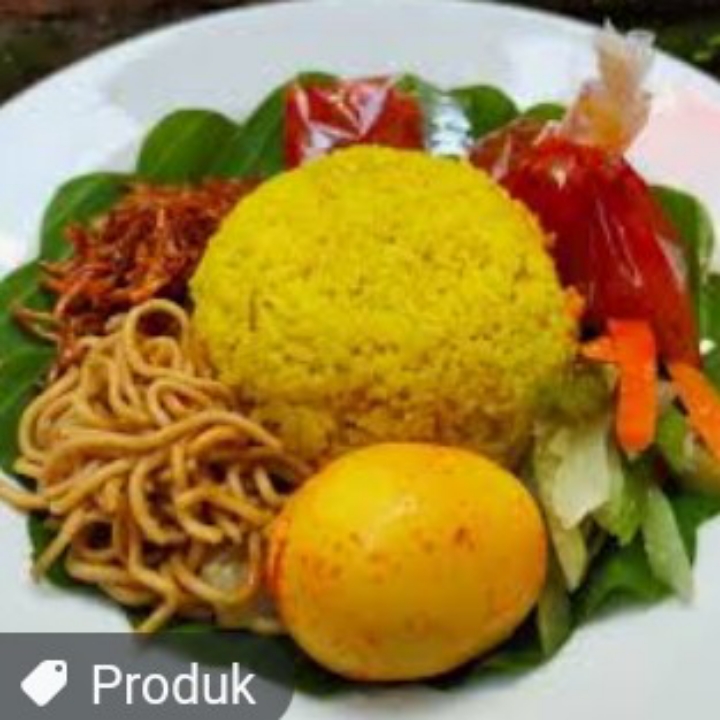 Nasi Kuning Telur 