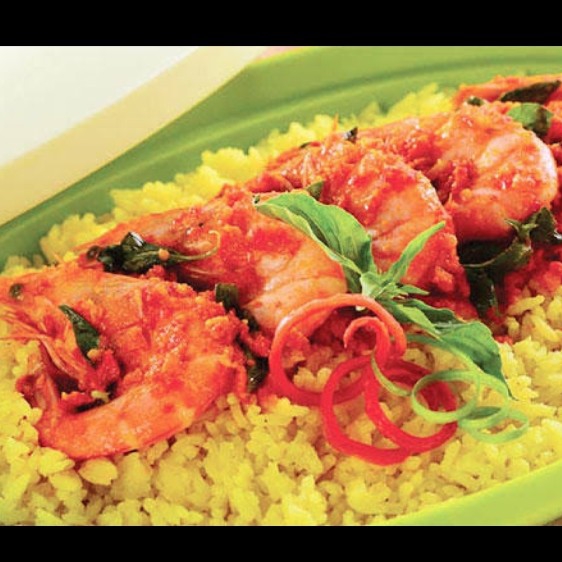 Nasi Kuning Udang