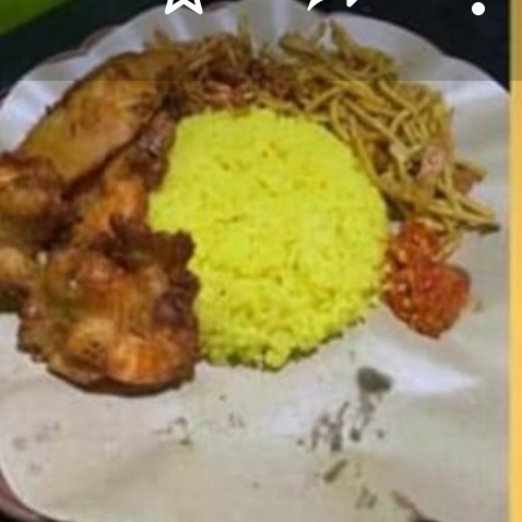 Nasi Kuning Udang