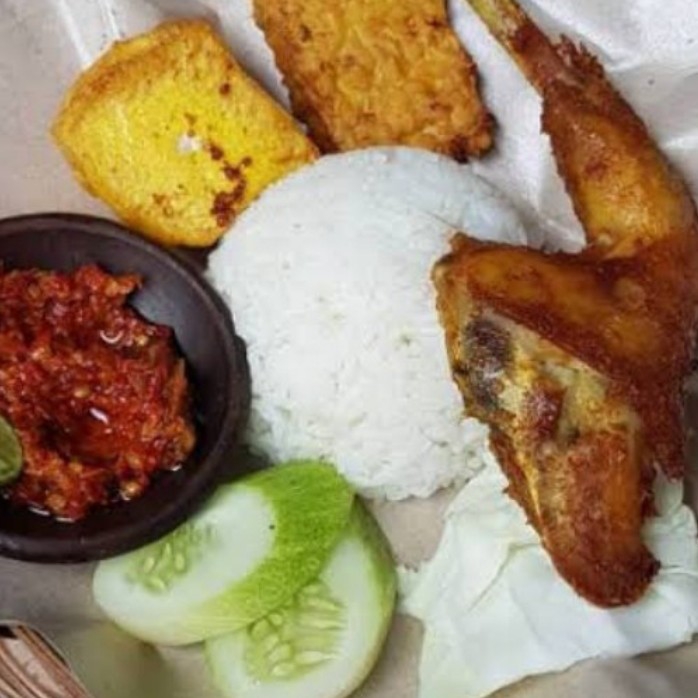 Nasi Ayam Lalapan Mini