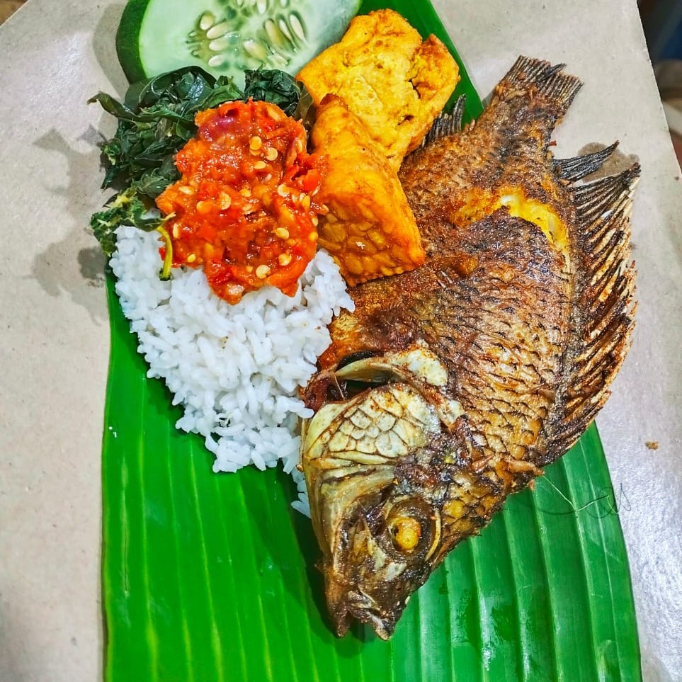 Nasi Lalapan Mujair