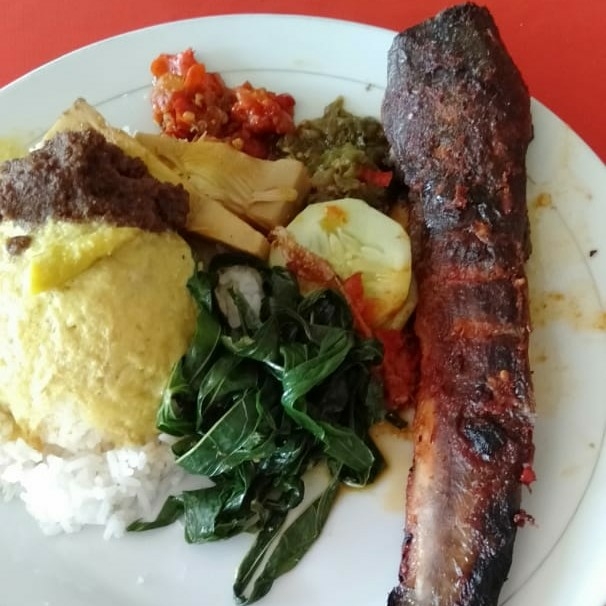 Nasi Lele Bakar