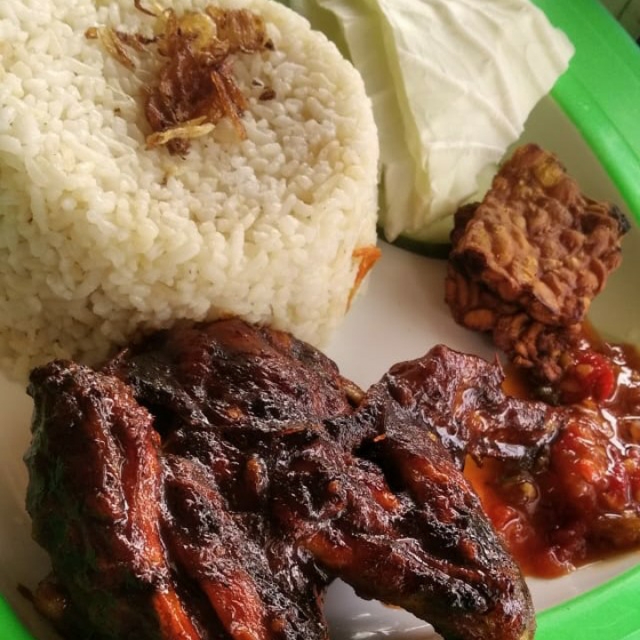 Nasi Liwet Ayam Bakar Potong Mini