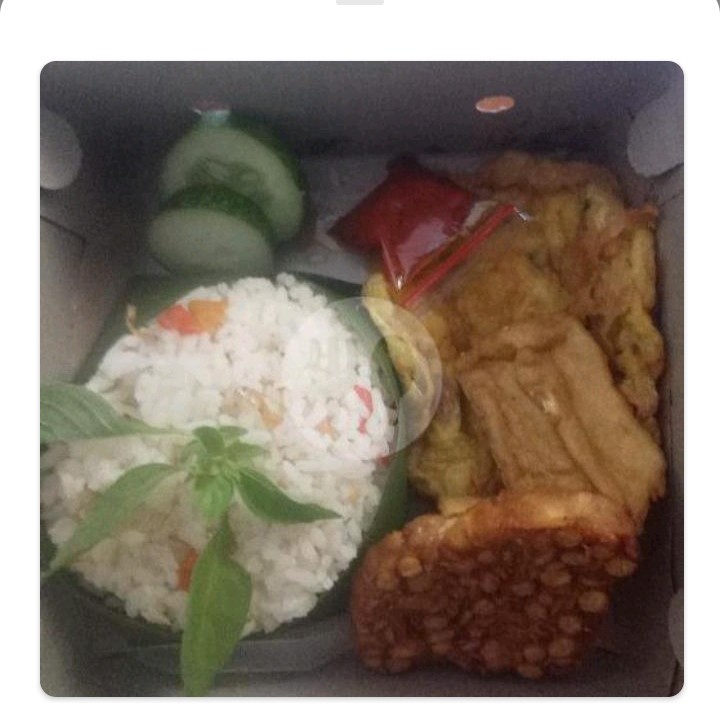 Nasi Liwet telor dadar