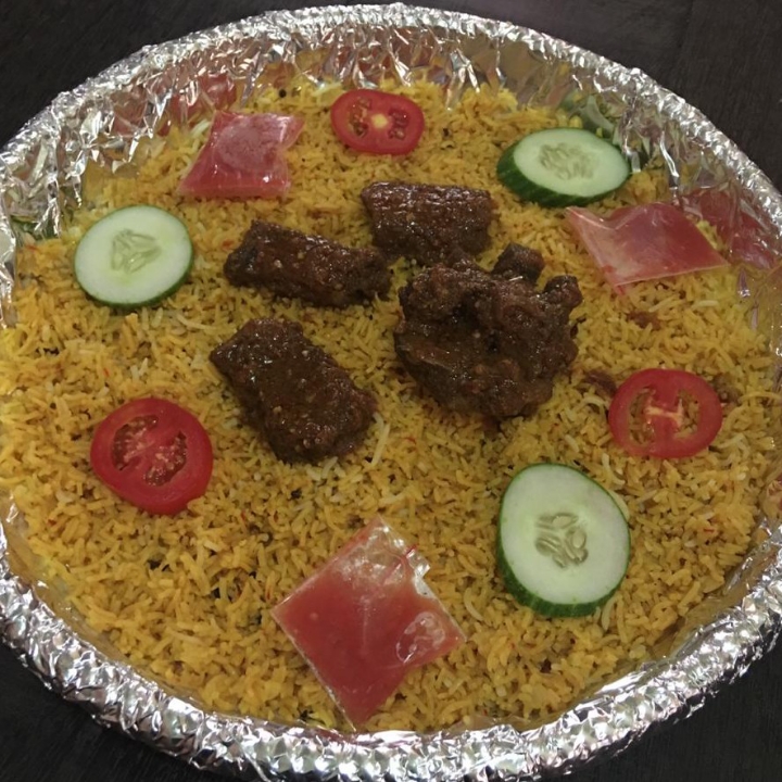 Nasi Mandhi Sapi Perkotak
