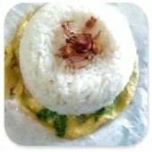 Nasi N telur Dadar Slada