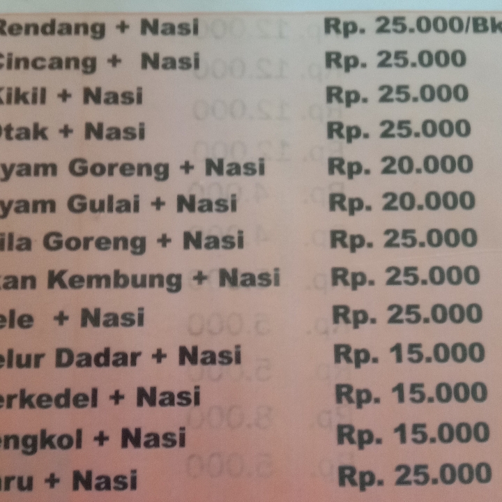 Nasi Padang Nila