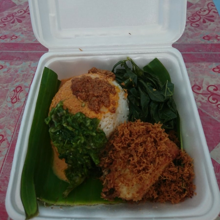 Nasi Padang Rendang Daging