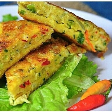 Nasi Padang Telur Dadar