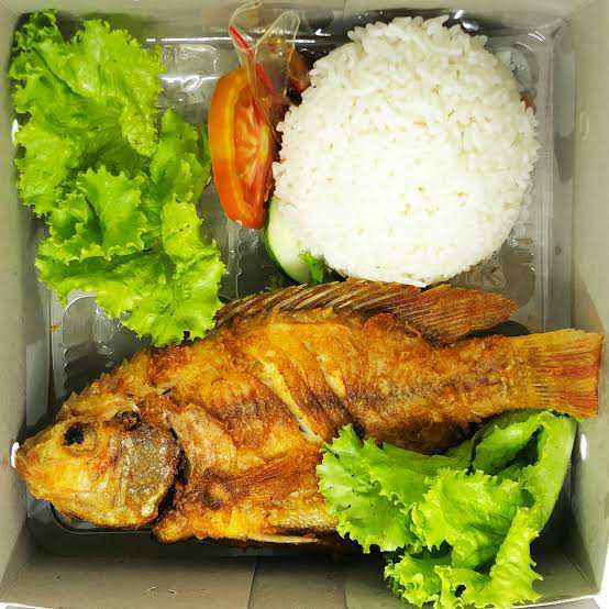 Nasi Paket Ikan Laut