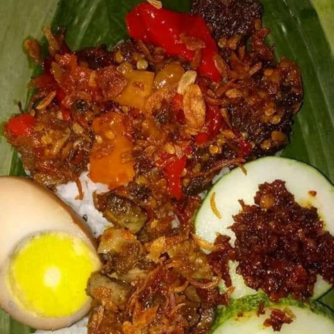Nasi Paru Balado