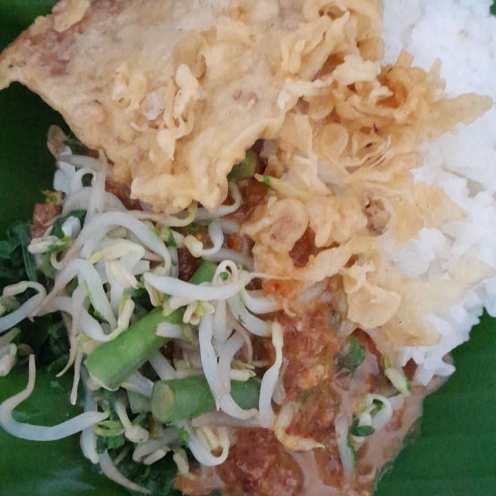 Nasi Pecel Rontok