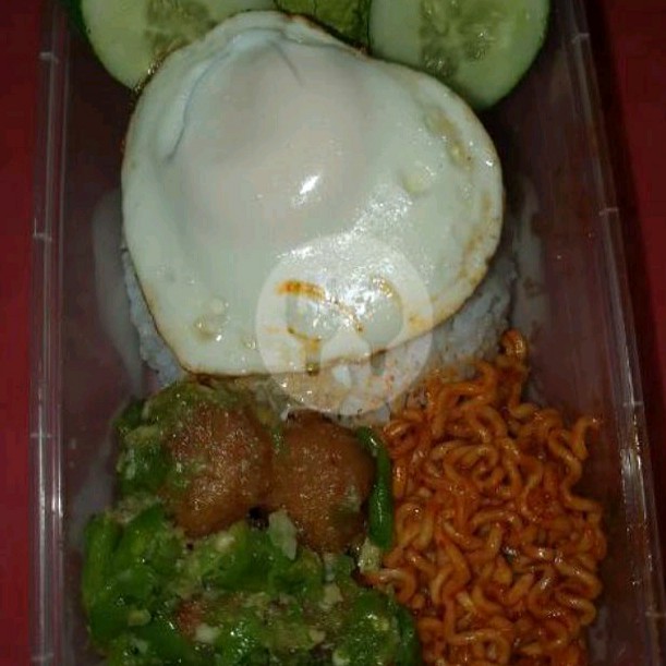Nasi Pentol Geprek
