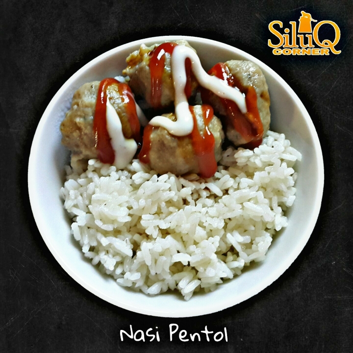 Nasi Pentol Mayo