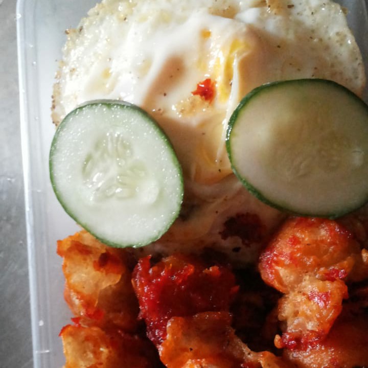 Nasi Pentol Spicy