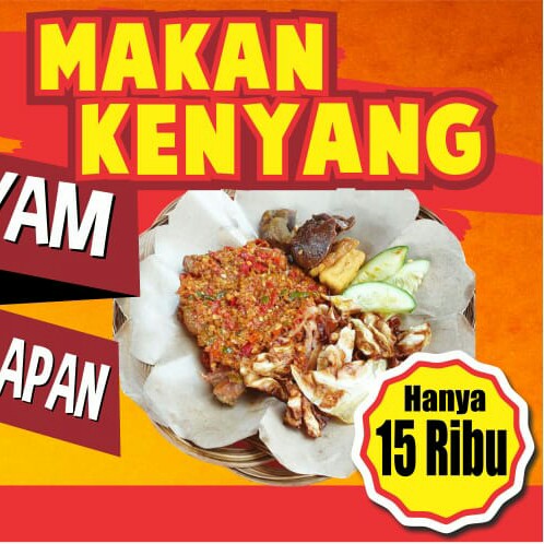 Nasi Plus Ayam Gepuk