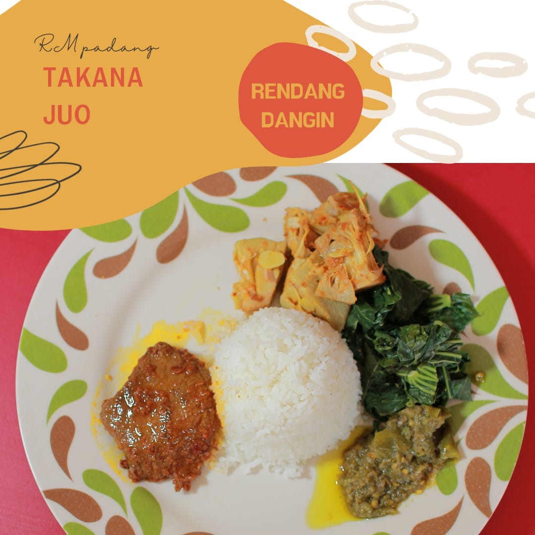 Nasi Plus Rendang Daging