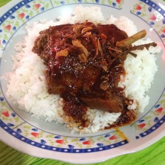 Nasi Putih Masak Habang