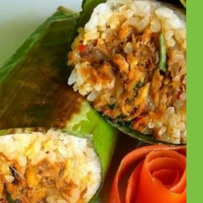 Nasi Putih Pete