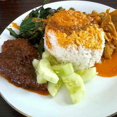 Nasi Rendang Sapi