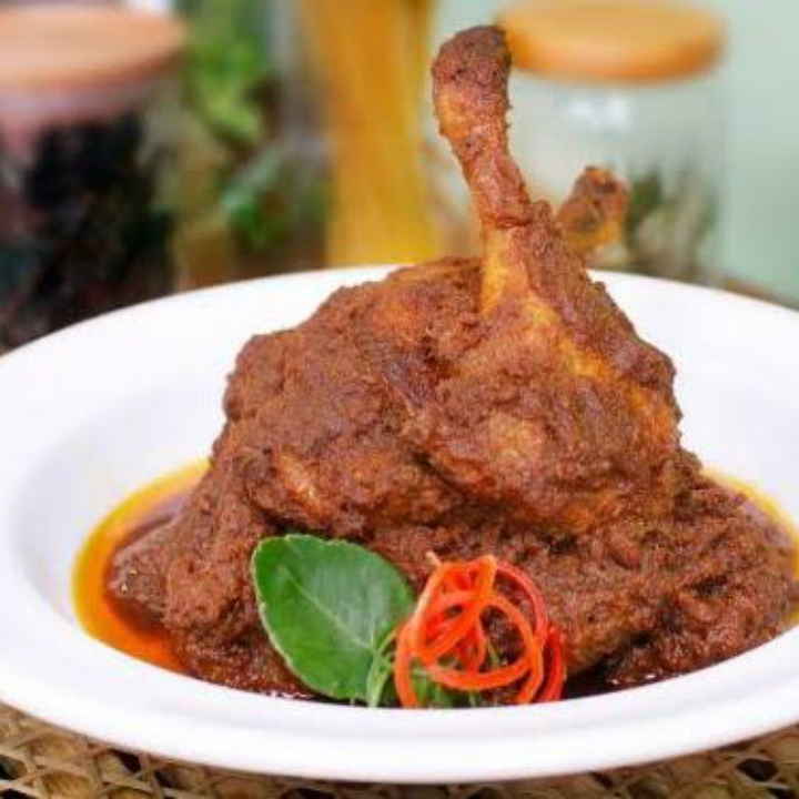 Nasi Rendang Bebek