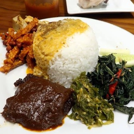 Nasi Rendang Hati