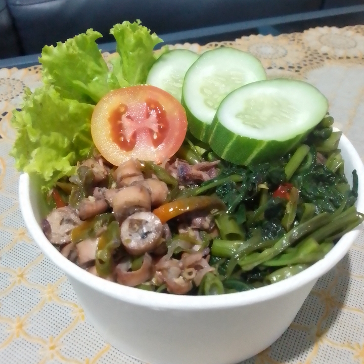 Nasi Ricebowl Cumi Asin Cabe Ijo