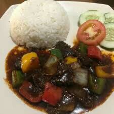 Nasi Sapi Lada Hitam 