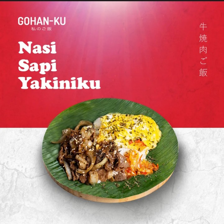 Nasi Sapi Yakiniku