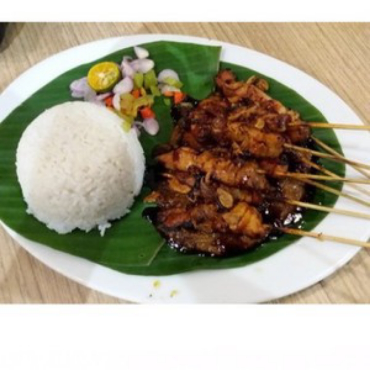 Nasi Sate Ayam