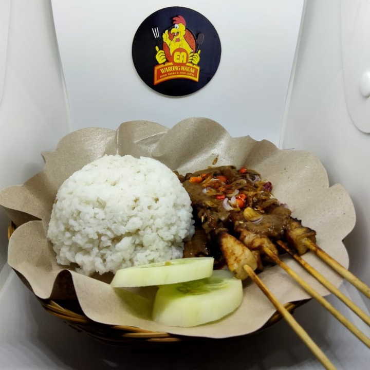 Nasi Sate Ayam