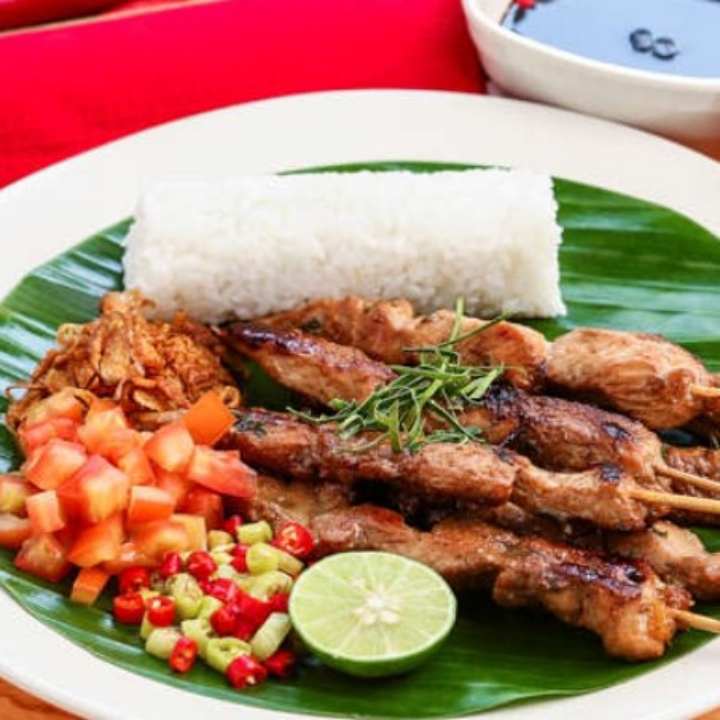 Nasi Sate Ayam