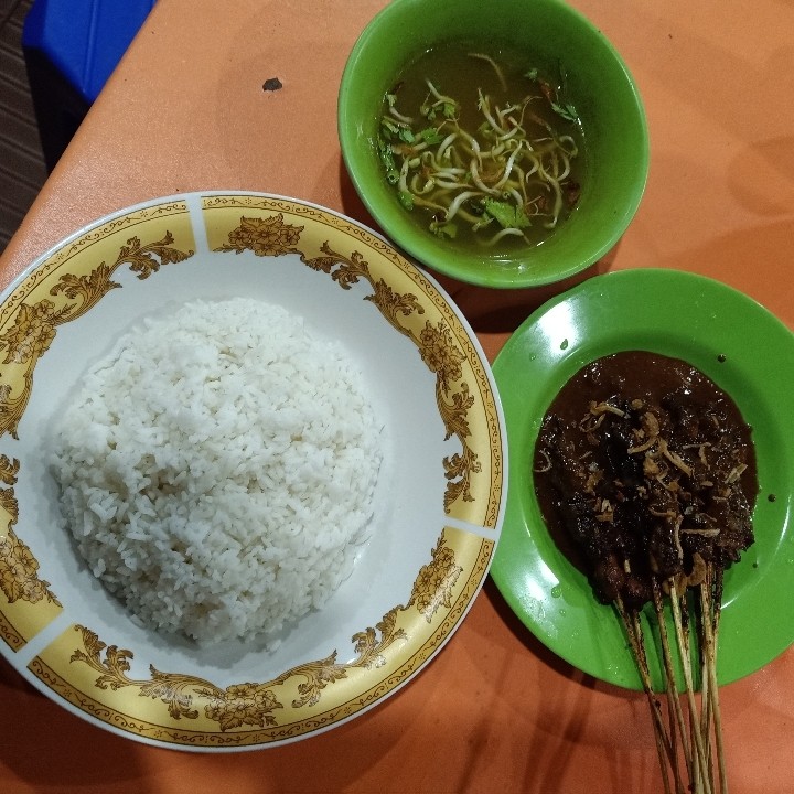 Nasi Sate Ayam