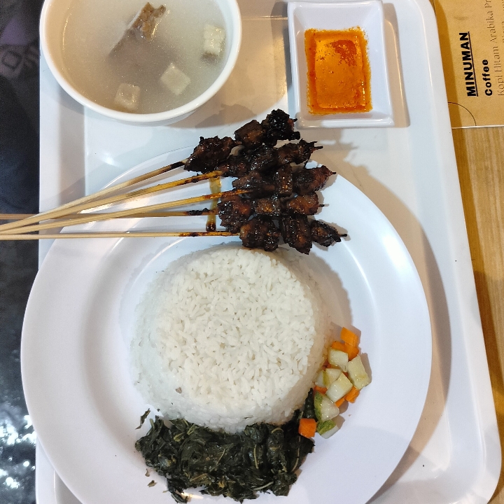 Nasi Sate Babi