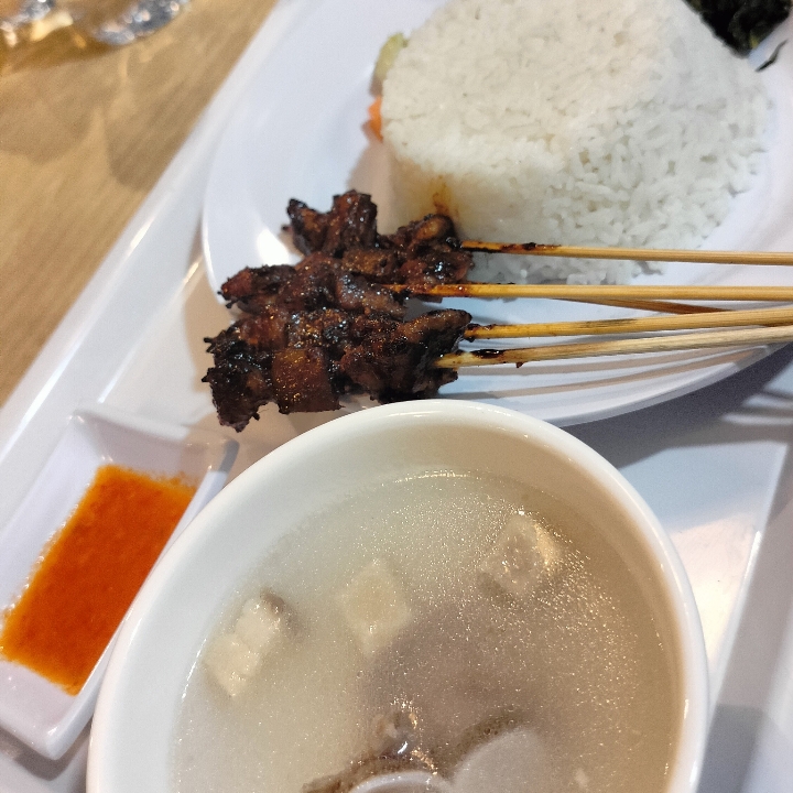 Nasi Sate Babi 2