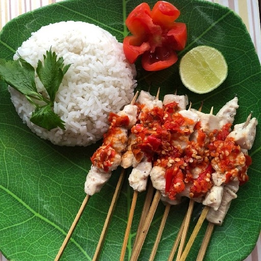 Nasi Sate Taichan