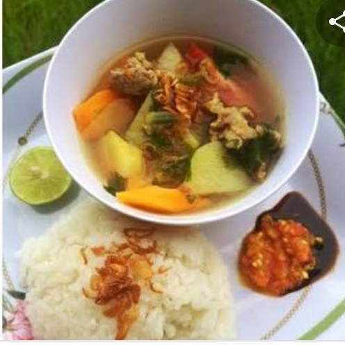 Nasi Sop Daging