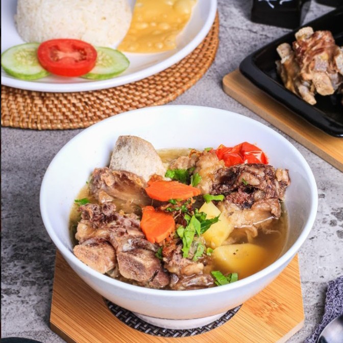 Nasi Sop Iga Iga