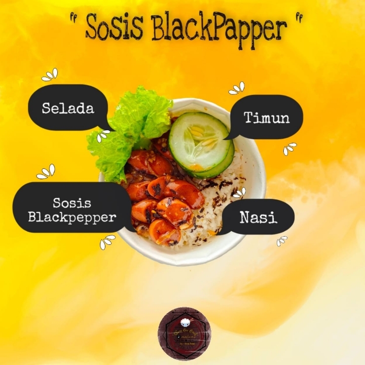 Nasi Sosis Blackpapper