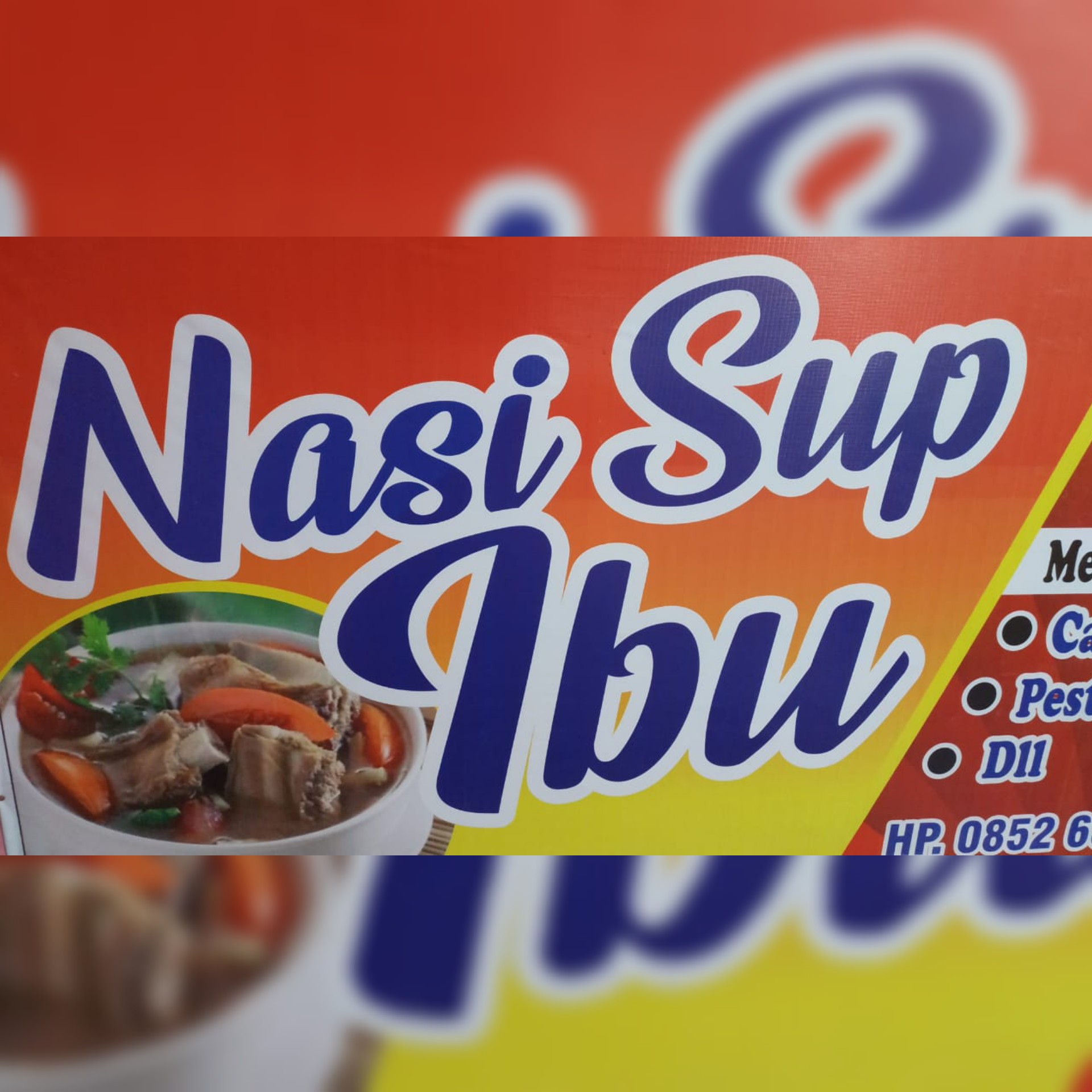 Nasi Sup Ibu Tanah Badantuang