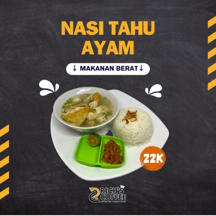 Nasi Tahu Ayam
