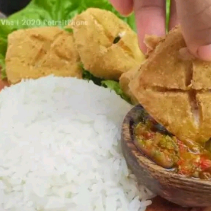 Nasi Tahu Kremes