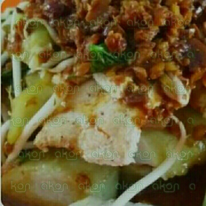 Nasi Tahu Telur Gimbal