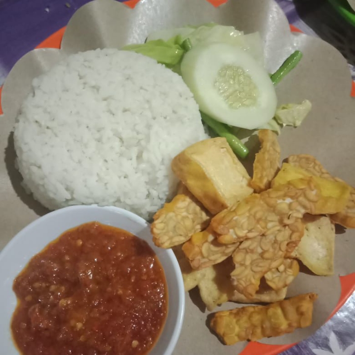 Nasi Tahu Tempe 