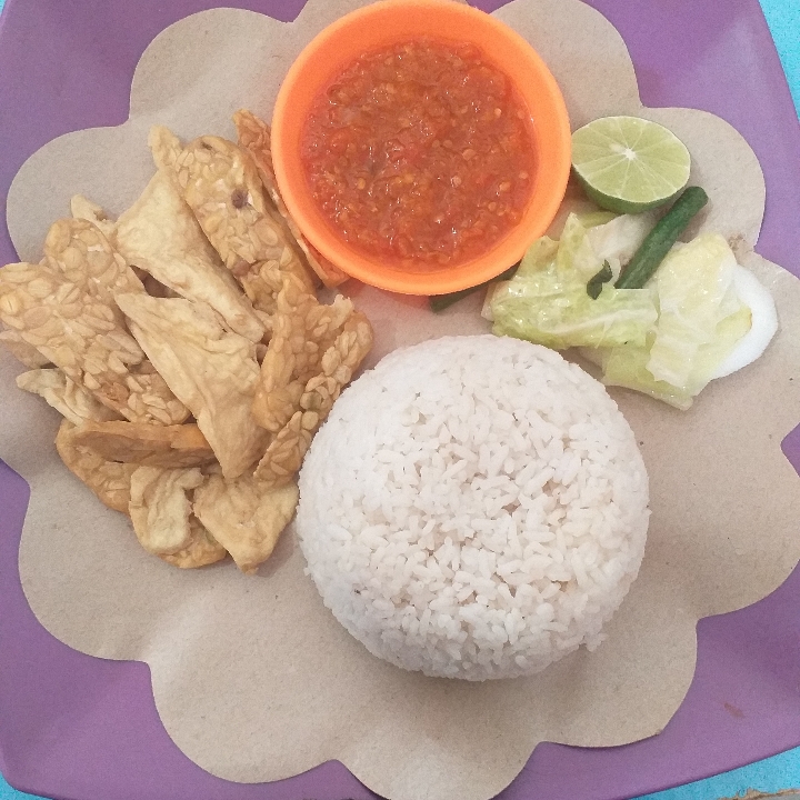 Nasi Tahu Tempe