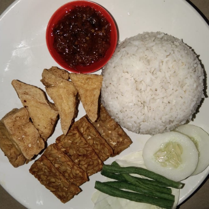 Nasi Tahu Tempe