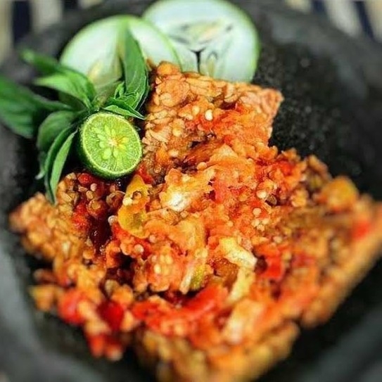 Nasi Tahu tempe Geprek