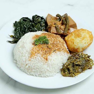 Nasi Telor Bulat