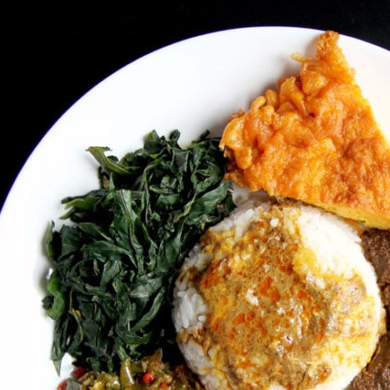 Nasi Telor Dadar