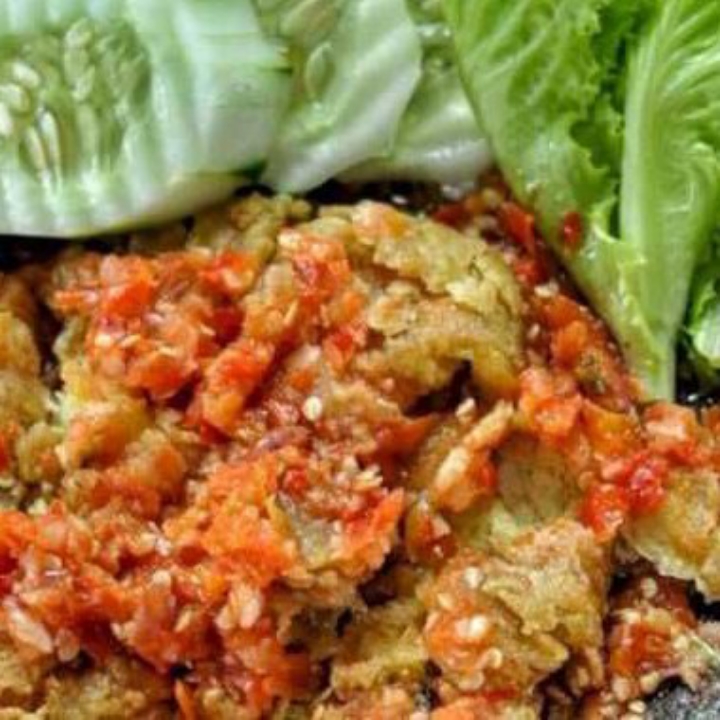 Nasi Telor Geprek